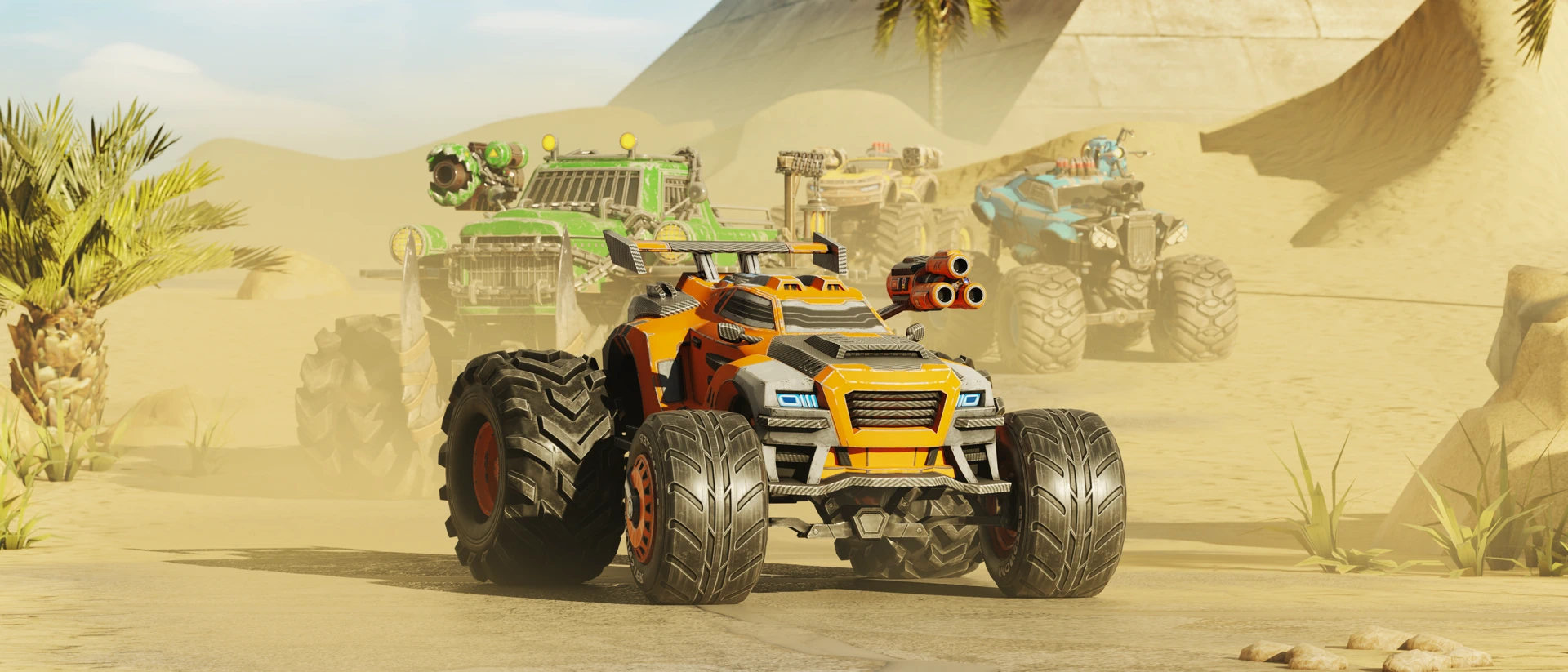 RACE: Rocket Arena Car Extreme product page header