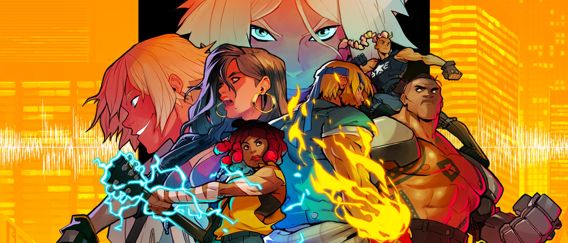 Streets of Rage 4 product page header