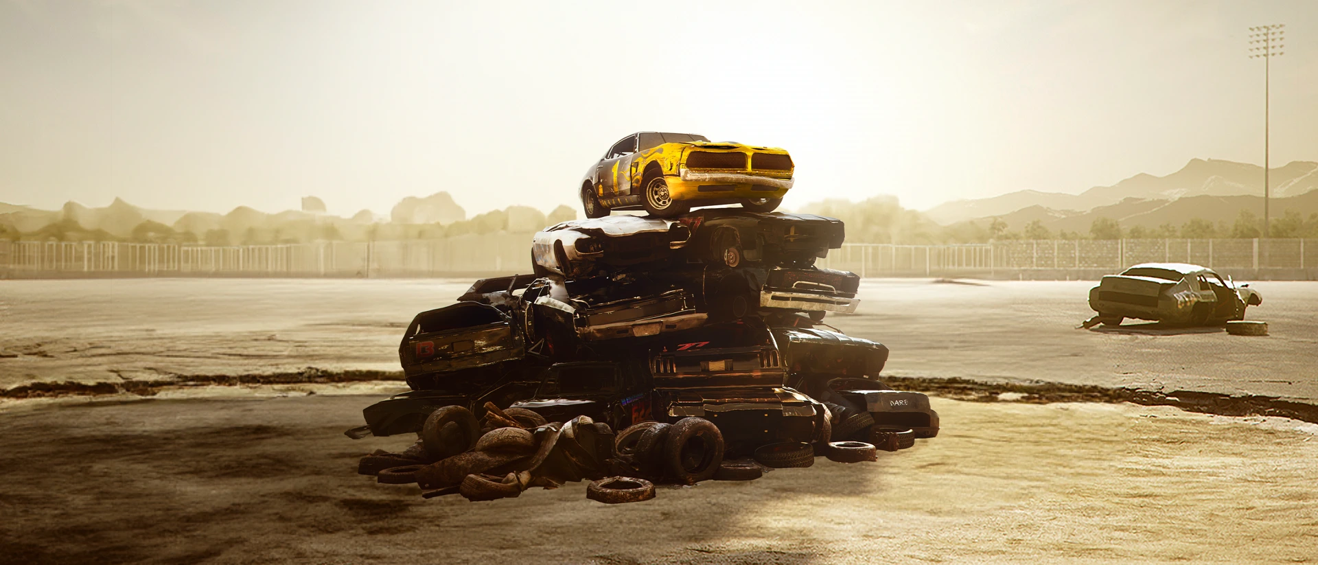 Wreckfest product page header