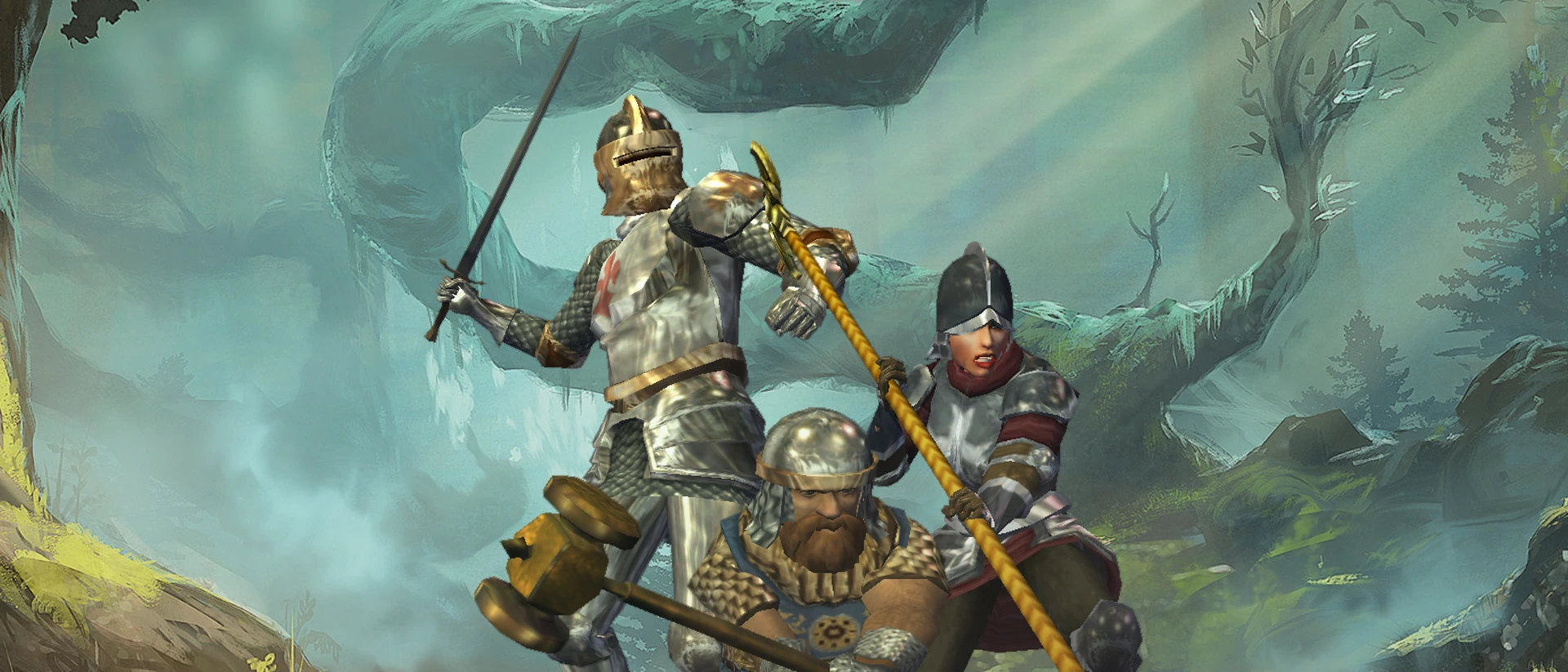 Baldur's Gate - Dark Alliance product page header