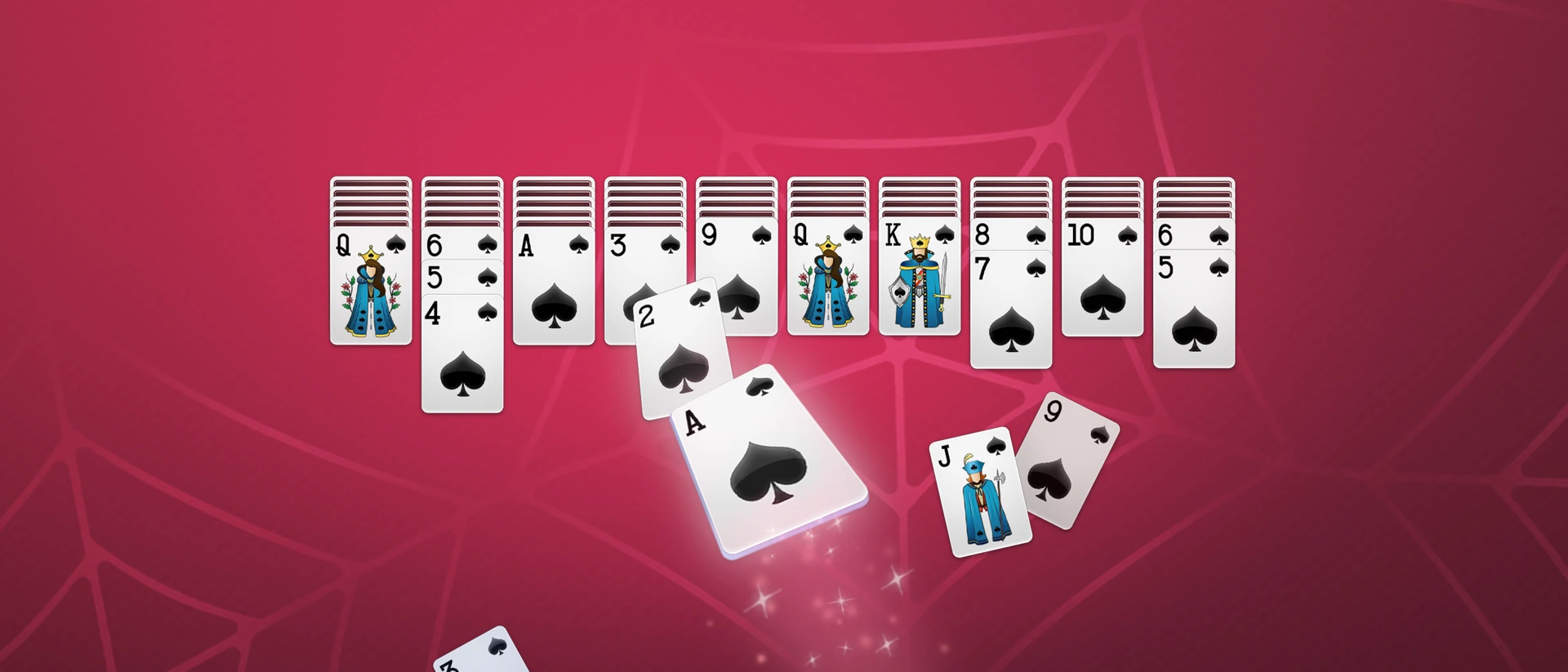 ⋆Spider Solitaire: Card Games product page header