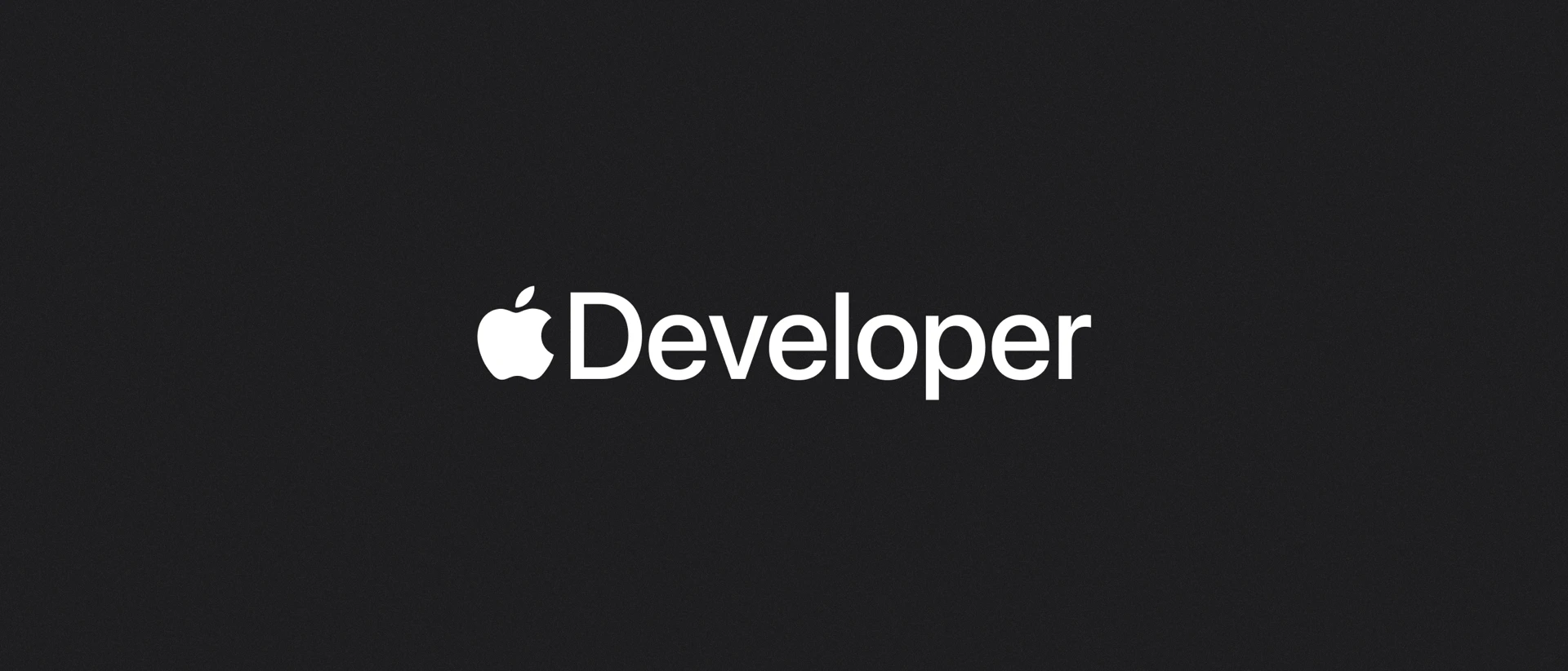 Apple Developer product page header