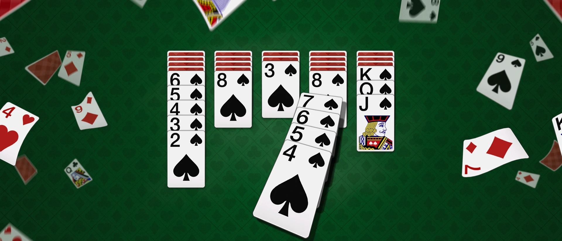 Spider Solitaire ・2026 product page header
