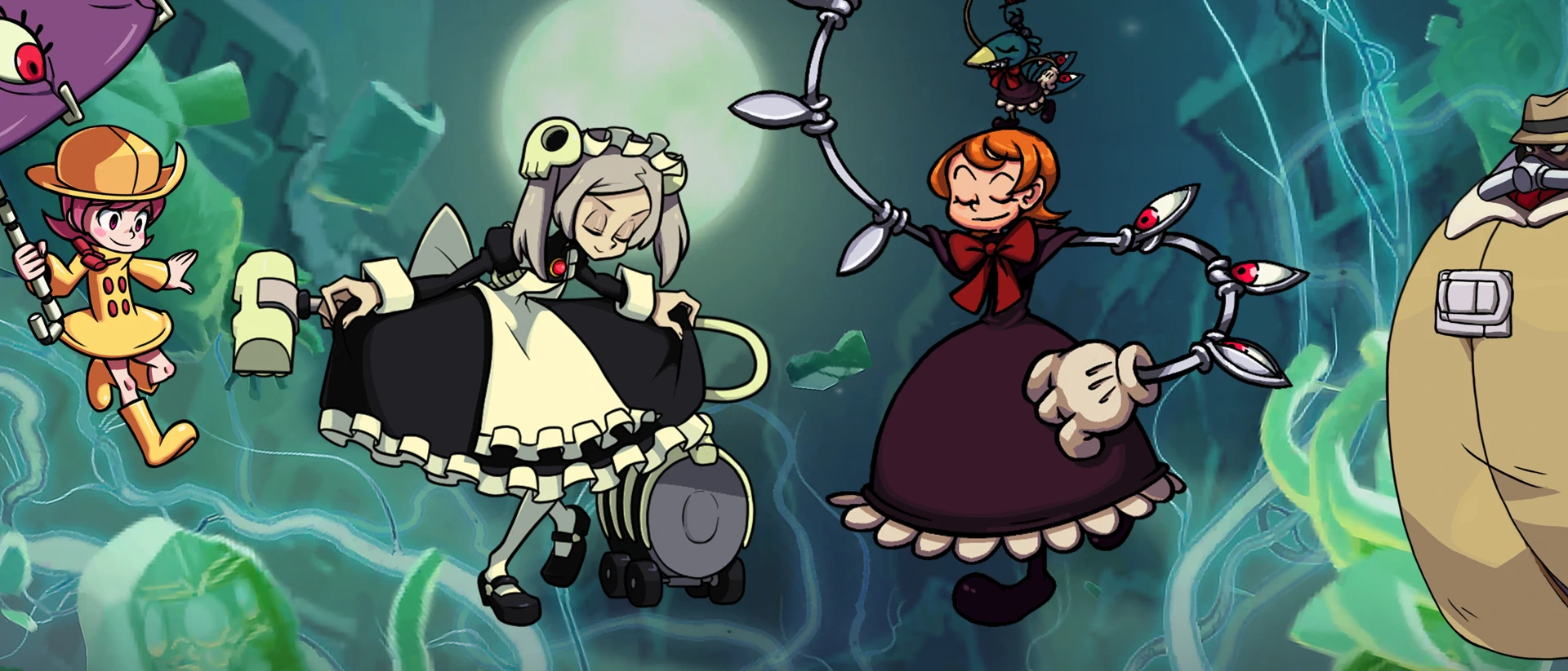 Skullgirls: Fighting RPG product page header