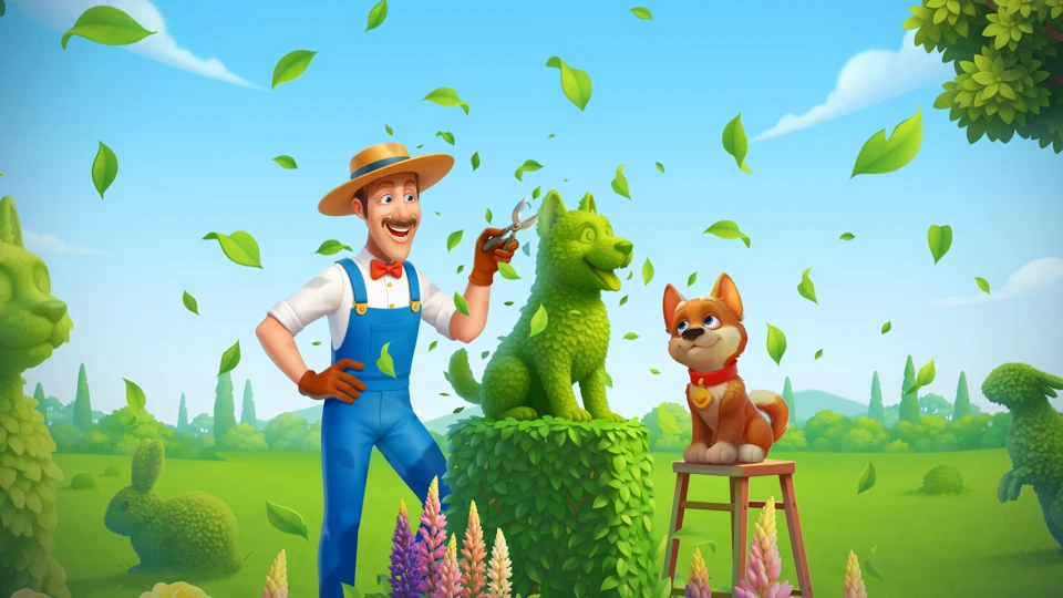 Gardenscapes App Store product page header
