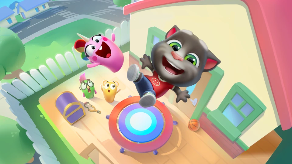 My Talking Tom 2 App Store product page header