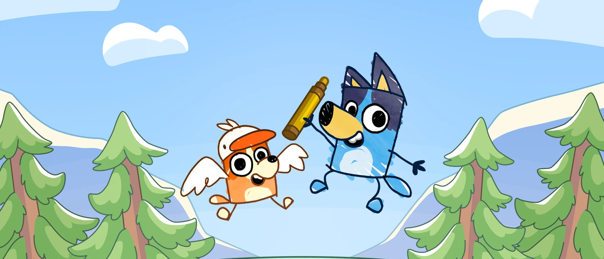 Bluey's Quest for The Gold Pen product page header