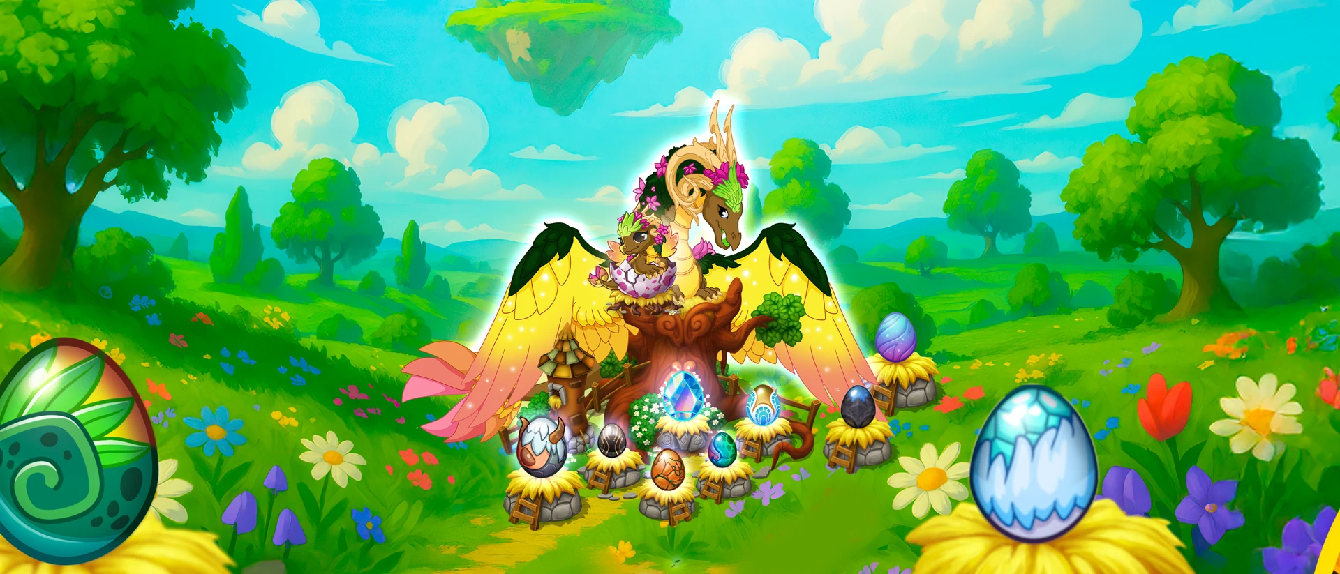 DragonVale - Breed Dragons product page header