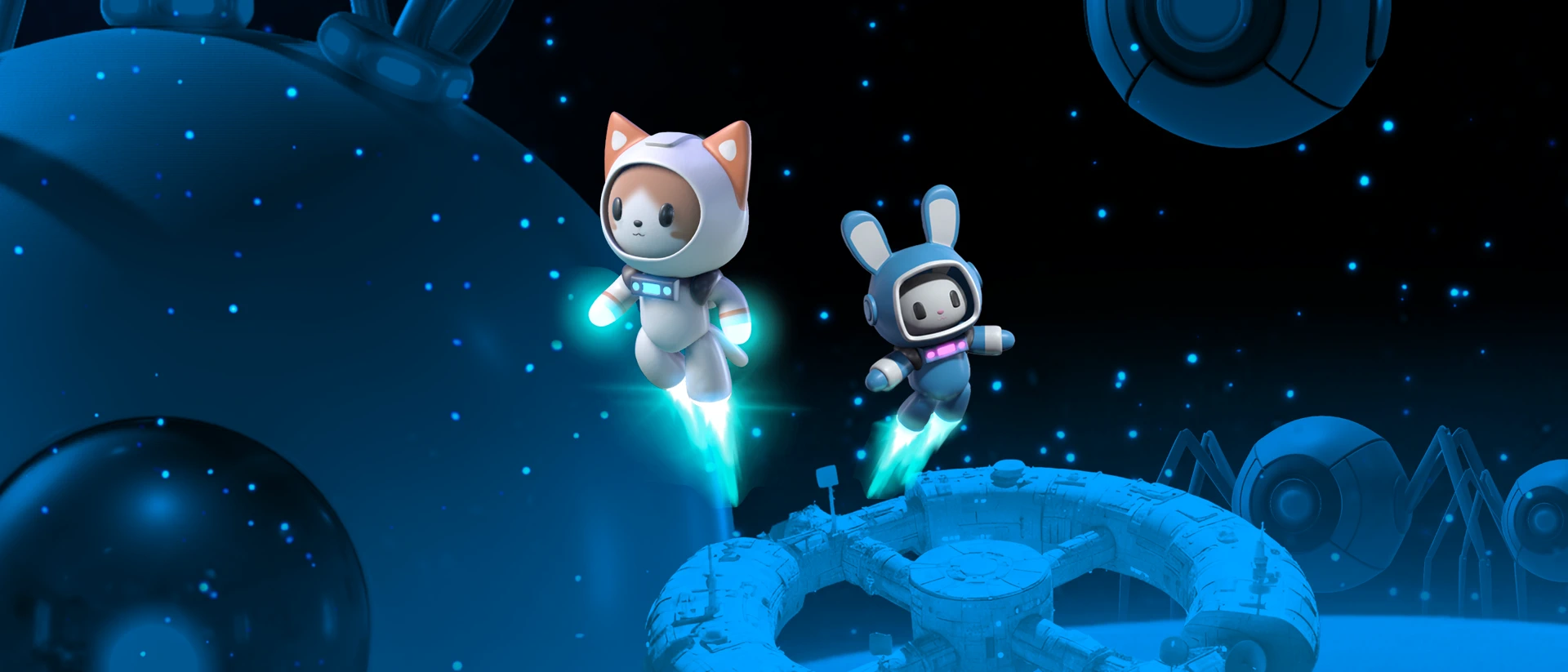 AstroCat Adventures product page header