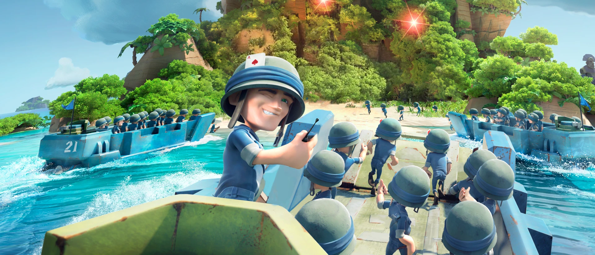 Boom Beach: War Strategy Game product page header
