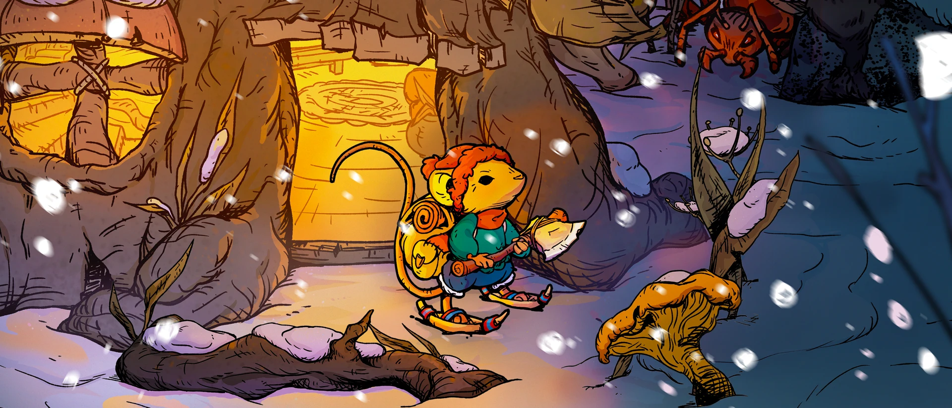Winter Burrow product page header