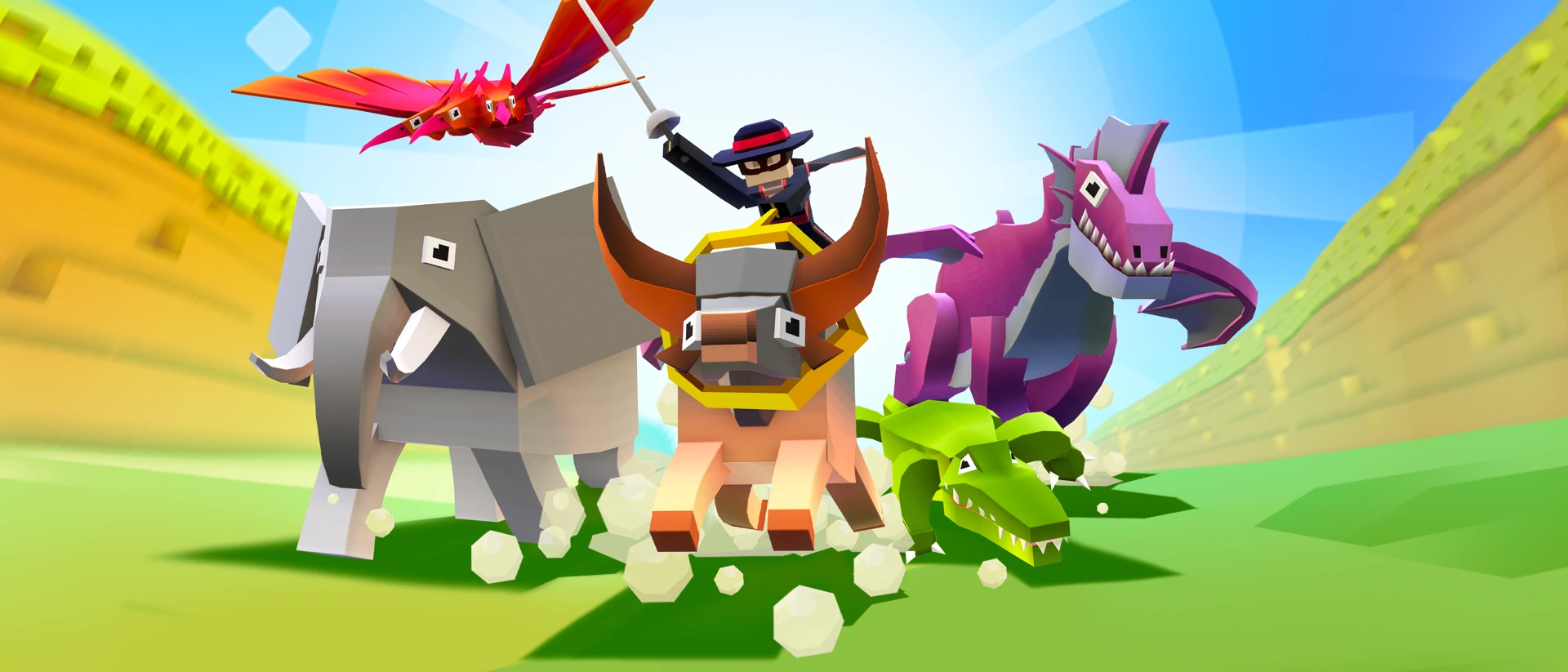 Rodeo Stampede: Sky Zoo Safari product page header