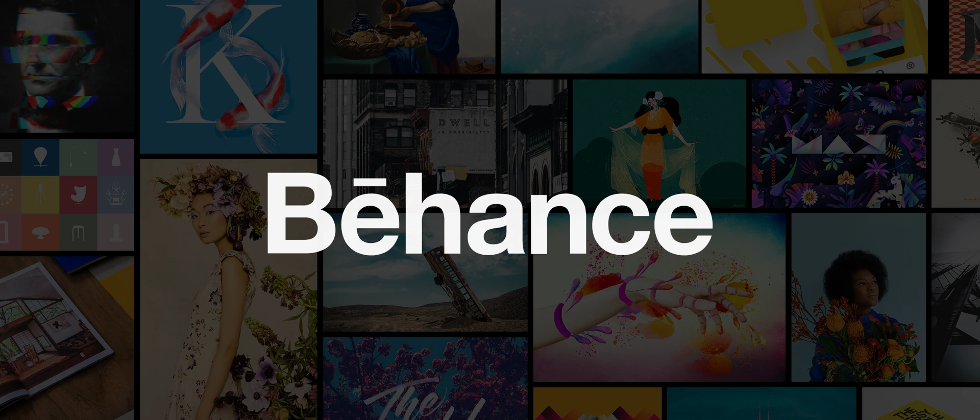 Behance – Creative Portfolios product page header