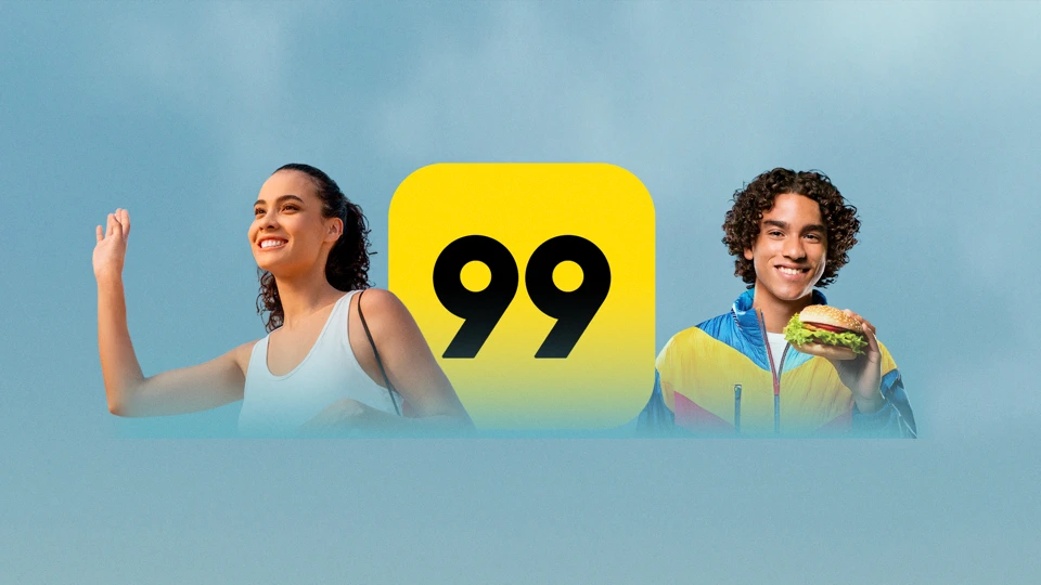 99: Rides, Food, Pay App Store product page header