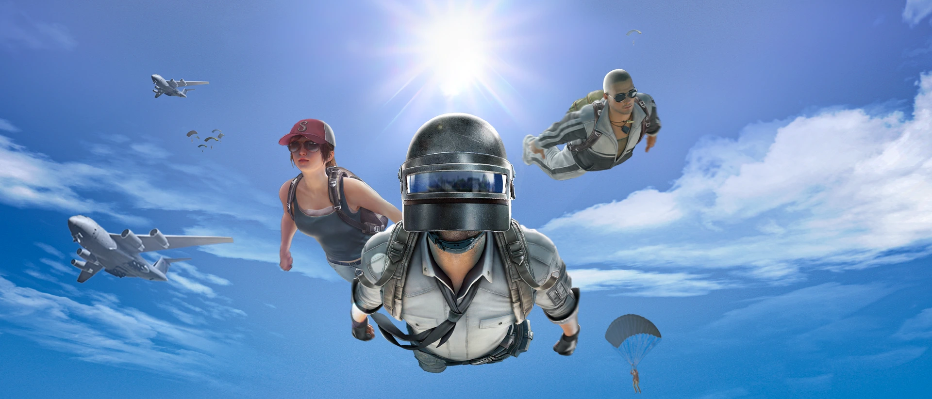 PUBG MOBILE：絕地求生M product page header