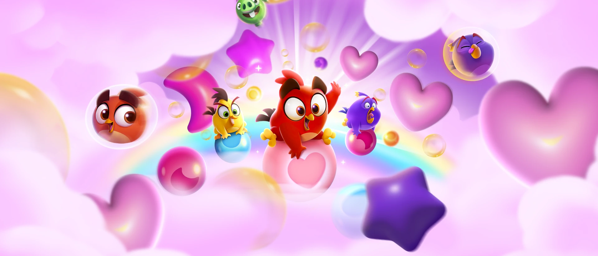 Angry Birds Dream Blast product page header