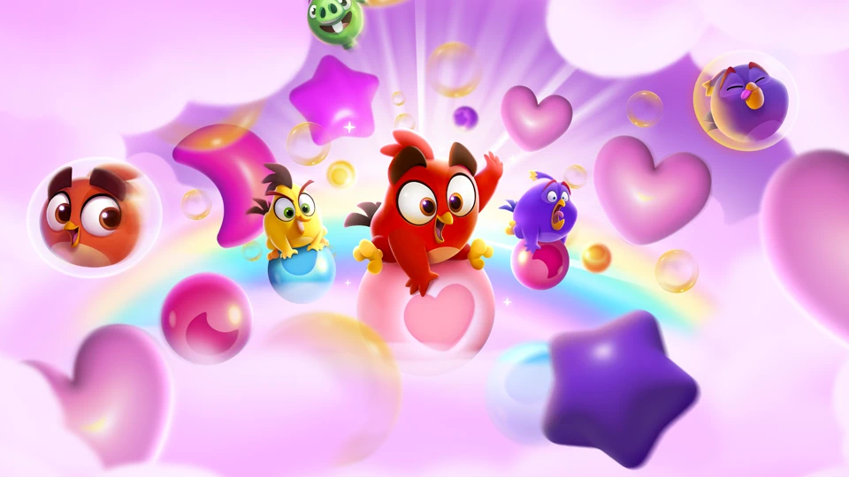 Angry Birds Dream Blast App Store product page header