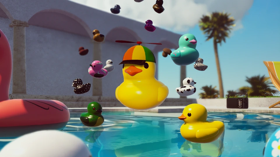 Placid Plastic Duck Simulator App Store product page header