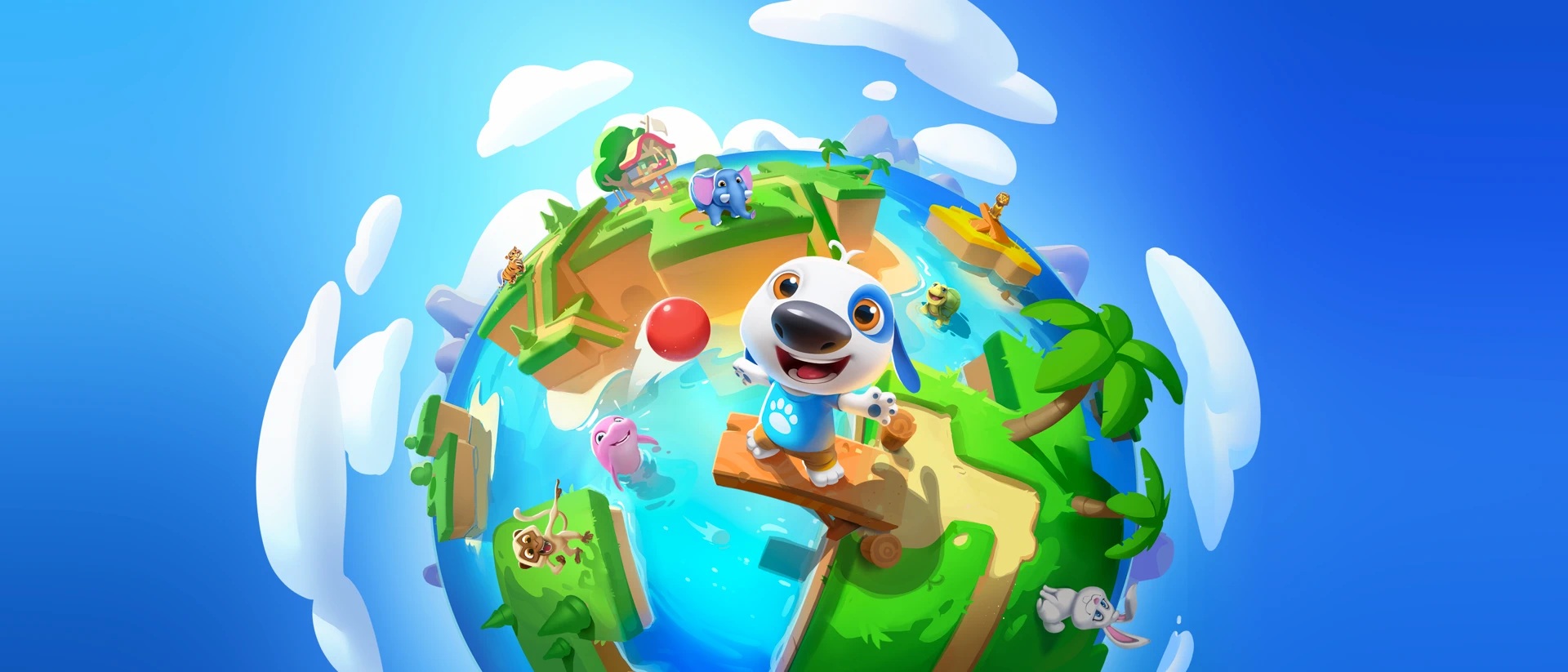 My Talking Hank: Islands product page header