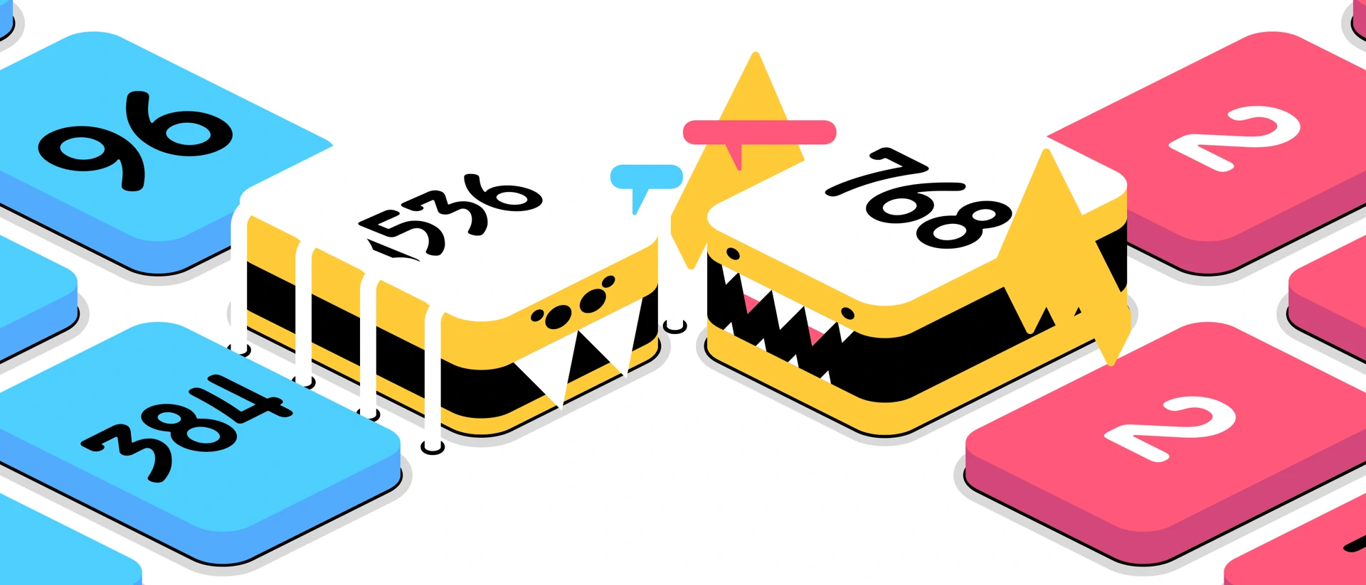 Threes! product page header