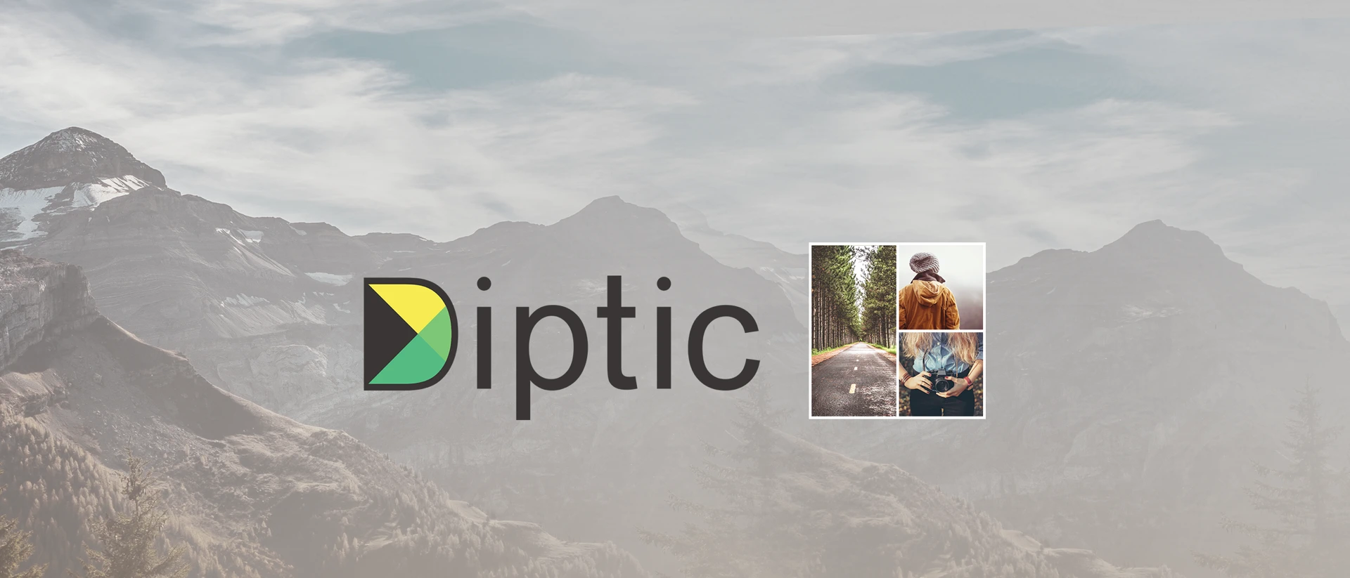 Diptic product page header