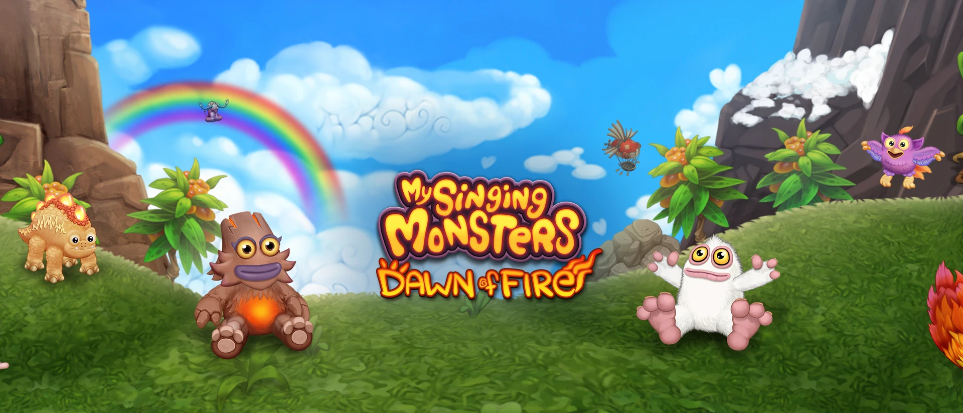 My Singing Monsters DawnOfFire product page header