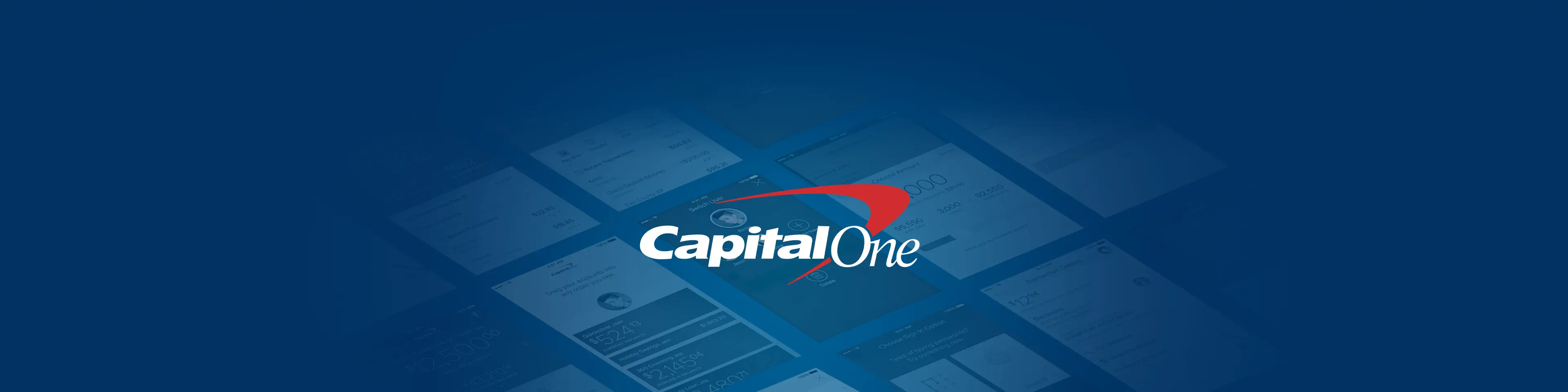 Capital One Mobile, App Store banner