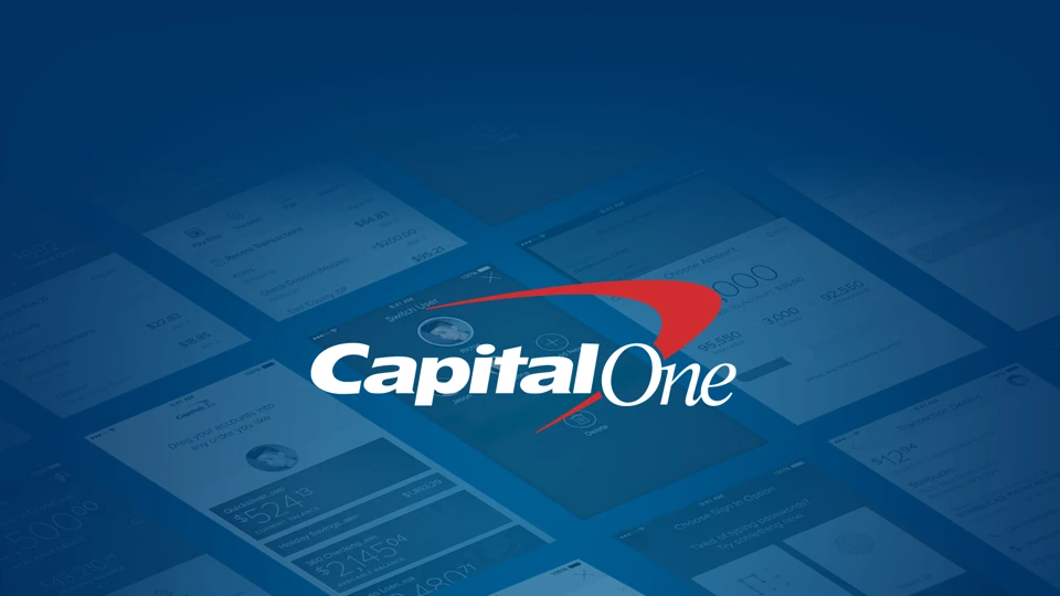 Capital One Mobile App Store product page header