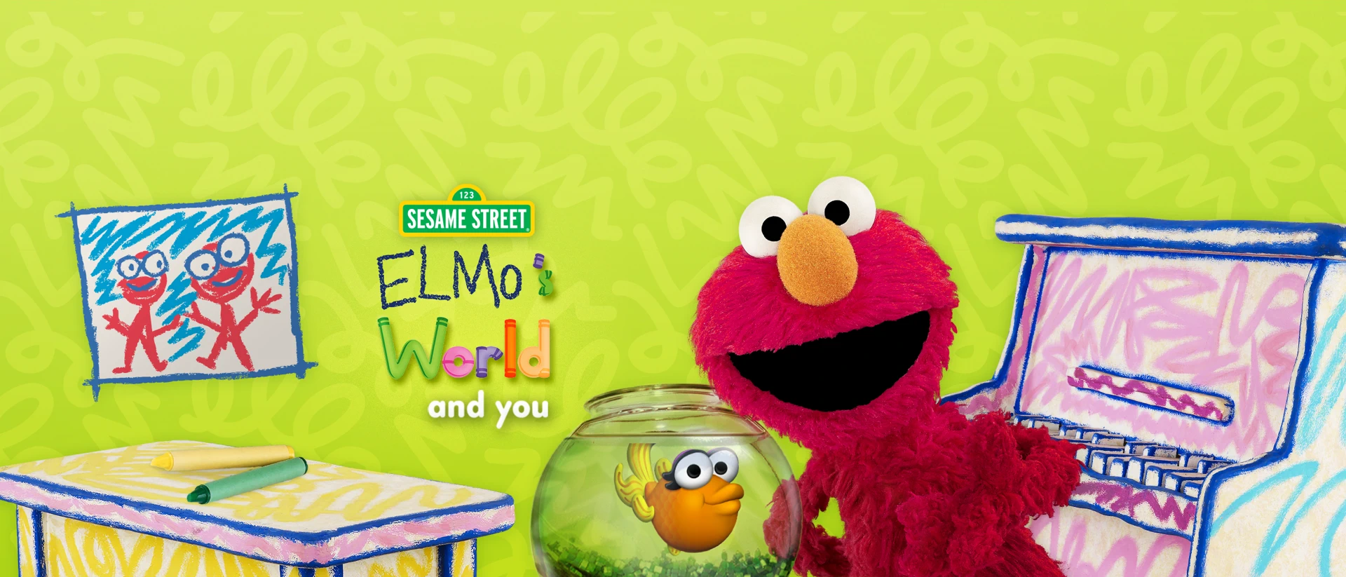 Elmo's World And You product page header