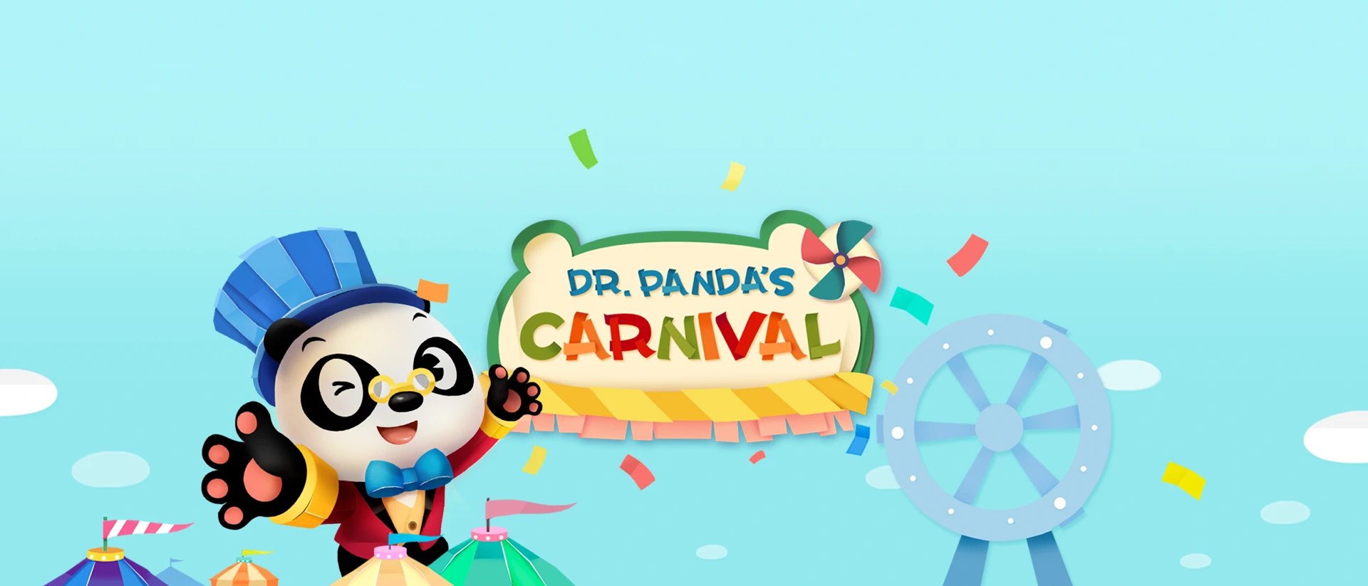 Dr. Panda's Carnival product page header