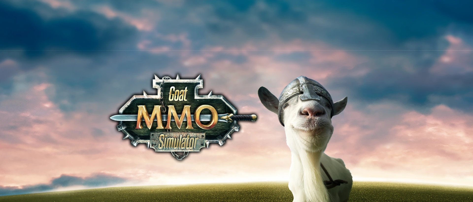 Goat Simulator MMO Simulator product page header