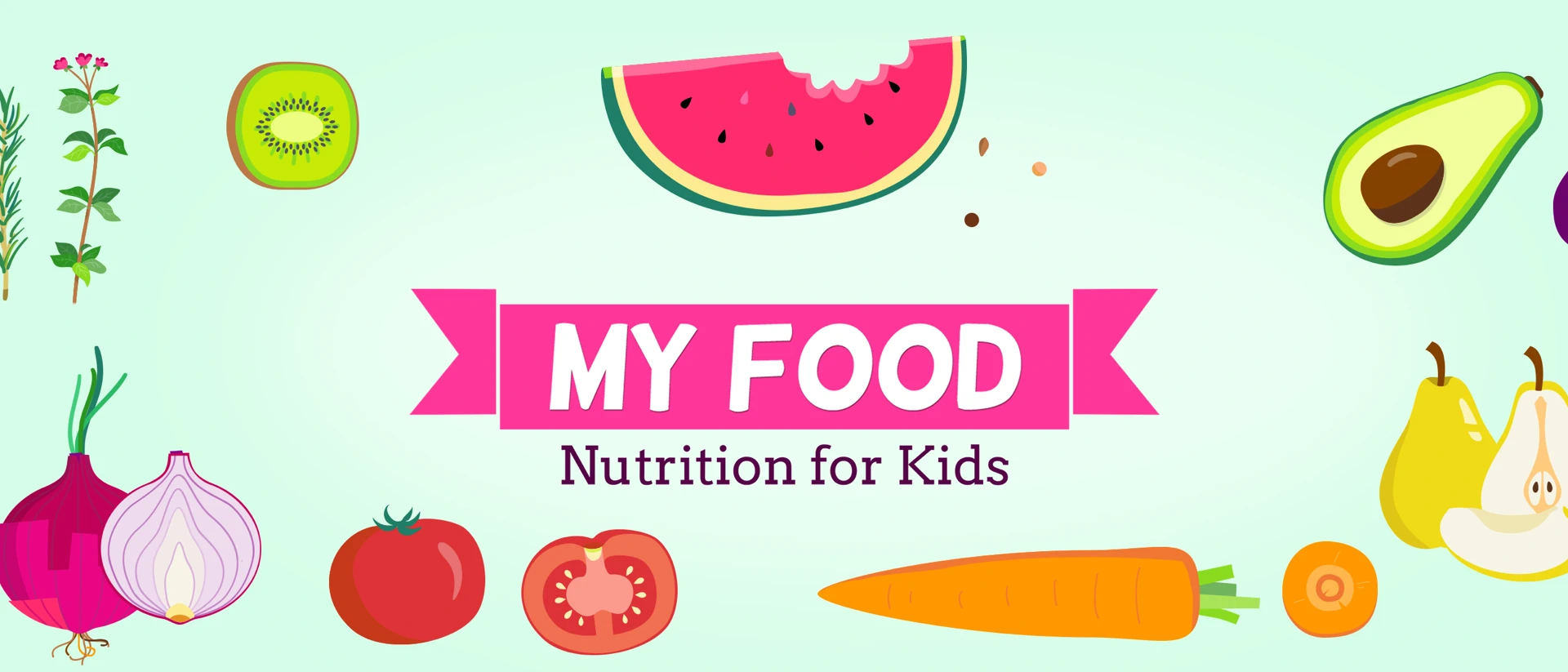 My Food - Nutrition for Kids product page header