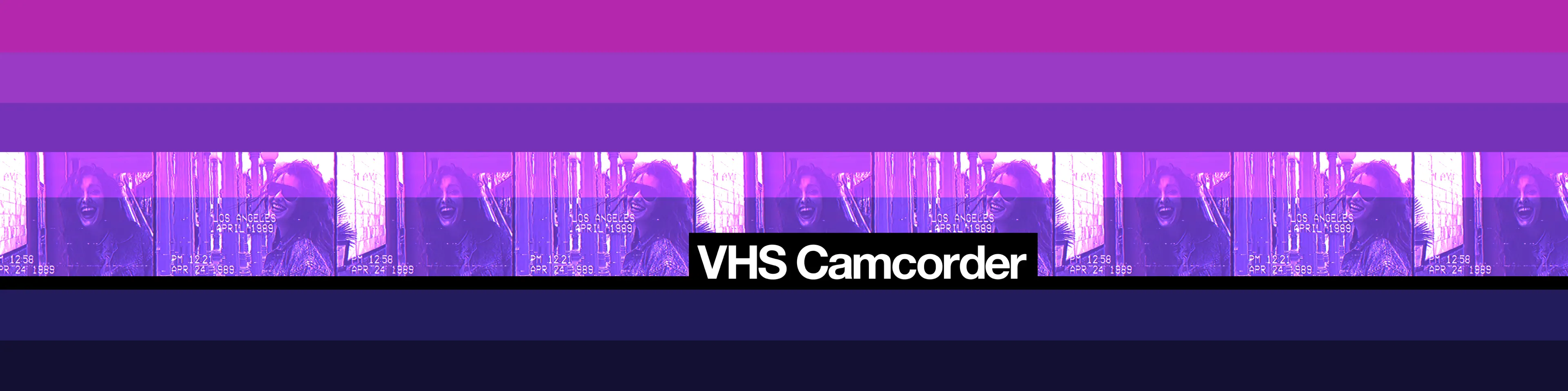 Rarevision VHS: Retro Cam, App Store banner