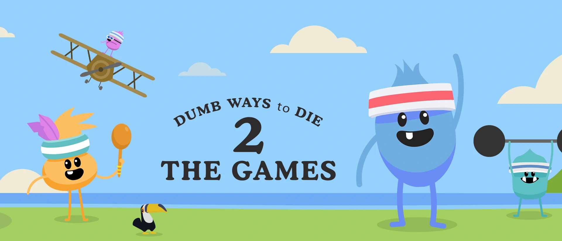 Dumb Ways to Die 2: The Games product page header