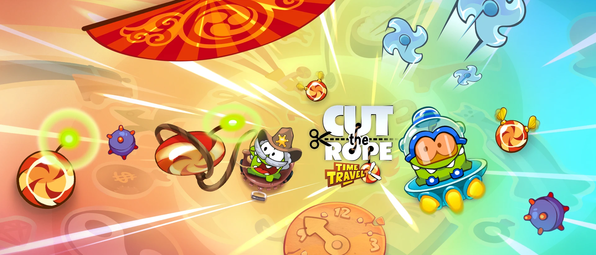 Cut the Rope: Time Travel GOLD product page header