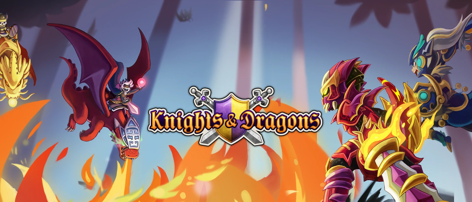 Knights & Dragons - RPG product page header
