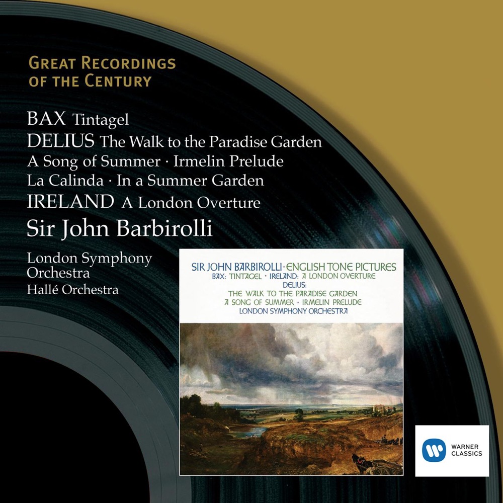 Обложка альбома «Great Recordings of the Century: Bax, Delius & Ireland» — Hallé, London Symphony Orchestra & Sir John Barbirolli