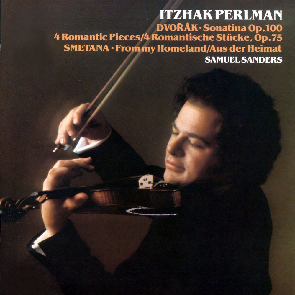 Обложка альбома «Dvorak - Smetana: Violin Works» — Itzhak Perlman & Samuel Sanders