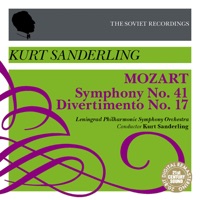 Mozart: Symphony No. 41, Divertimento No. 17 - Leningrad Philharmonic Orchestra & Kurt Sanderling