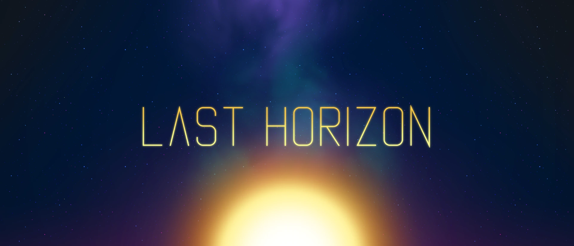 Last Horizon product page header
