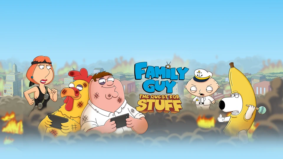 Family Guy The Quest for Stuff App Store product page header