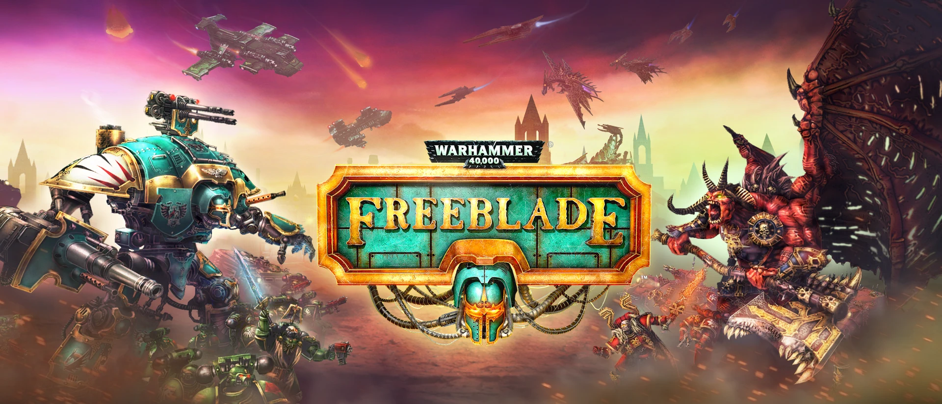 Warhammer 40,000: Freeblade product page header