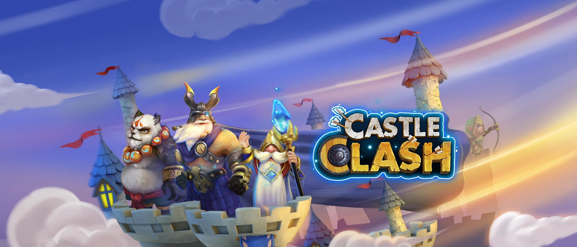 Castle Clash: World Ruler product page header