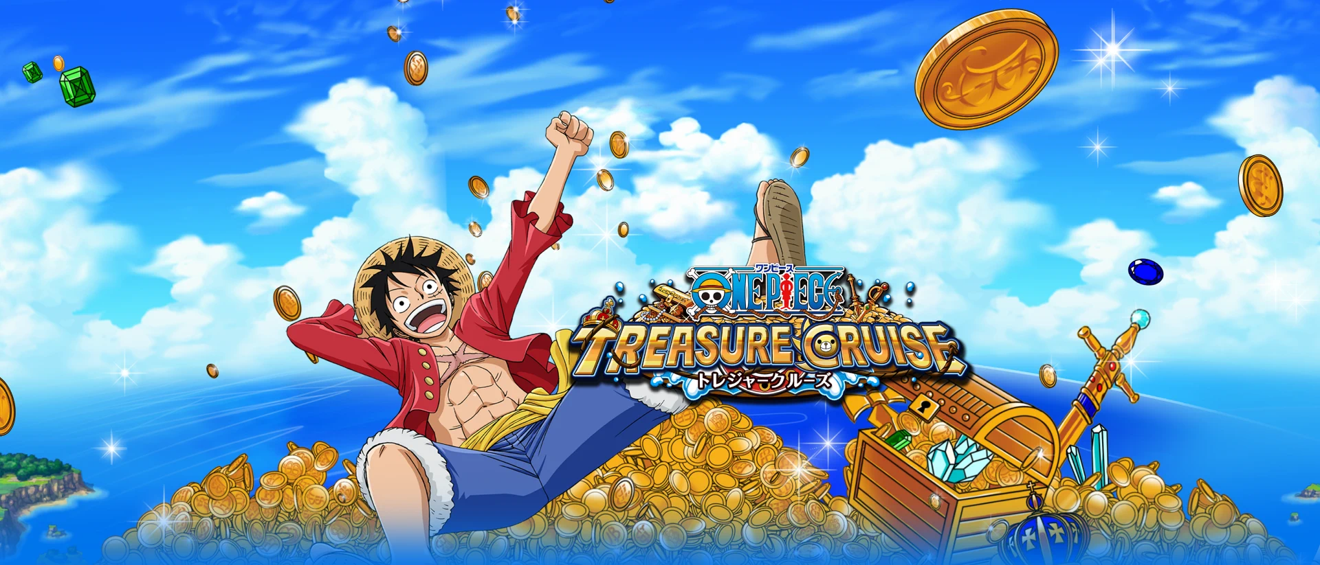 ONE PIECE トレジャークルーズ product page header