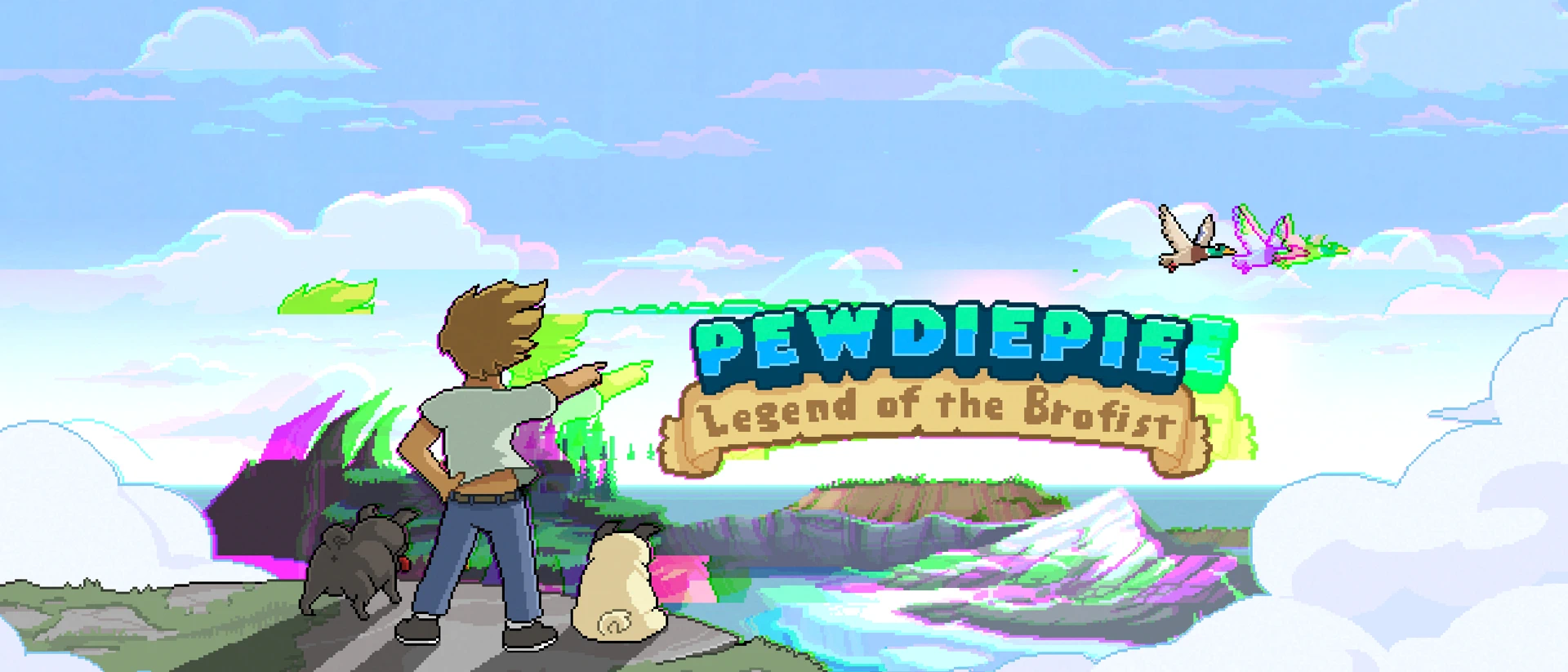 PewDiePie: Legend of Brofist product page header