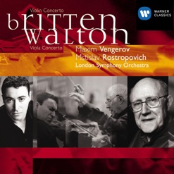 BRITTEN/WALTON/VIOLIN CONCERTO cover art