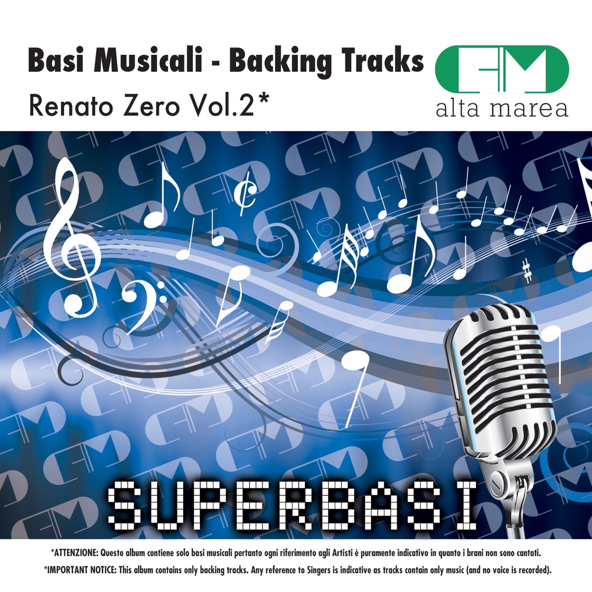 Basi Musicali: Renato Zero, Vol. 2 (Versione karaoke) - Album di Alta Marea  - Apple Music