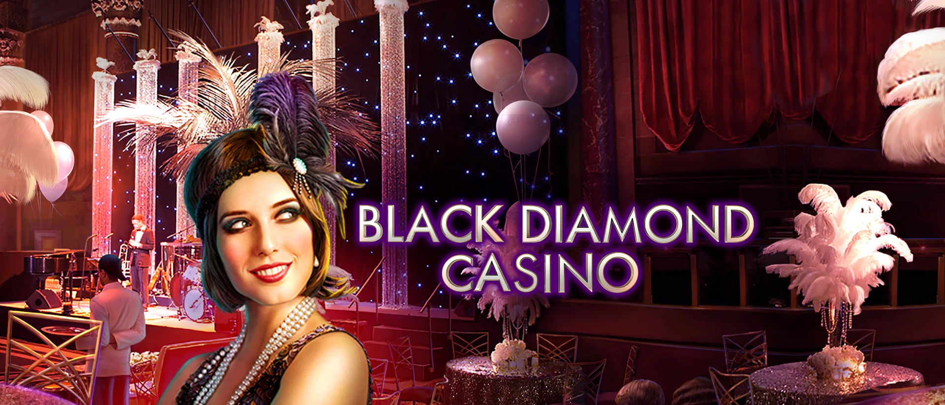 Black Diamond Casino Slots product page header