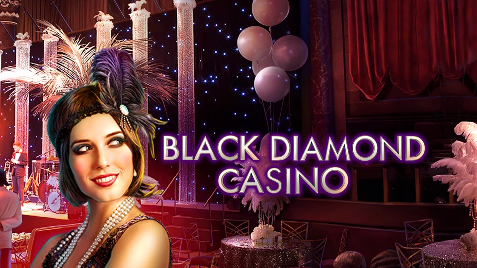 Black Diamond Casino Slots App Store product page header