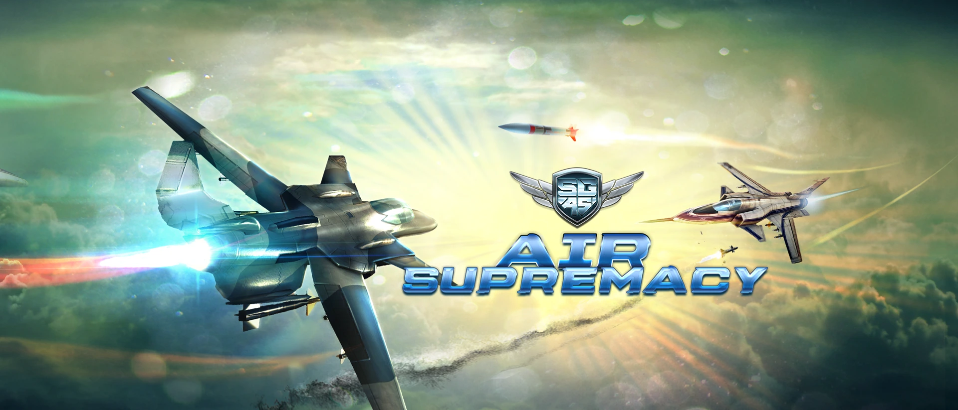 Sky Gamblers Air Supremacy product page header